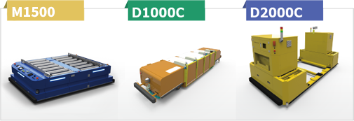 無人搬運車,無軌導航,AGV:S150C,D1000C,D2000C